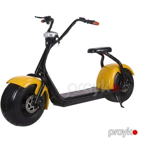 Elektrik skuter 11553, 50 km/s, sarı — Bakı