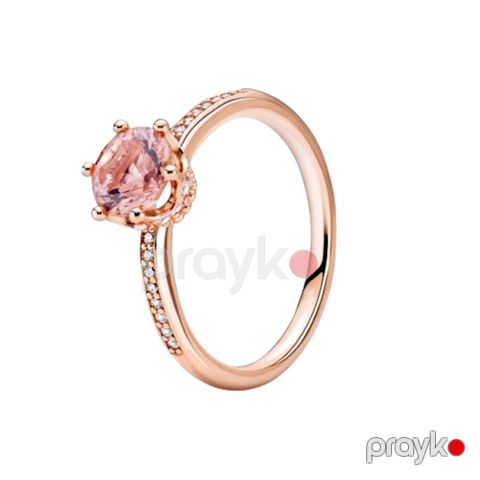 Qadınlar üçün gümüş üzük TT Silver PNK018-18, qızılı — Bakı