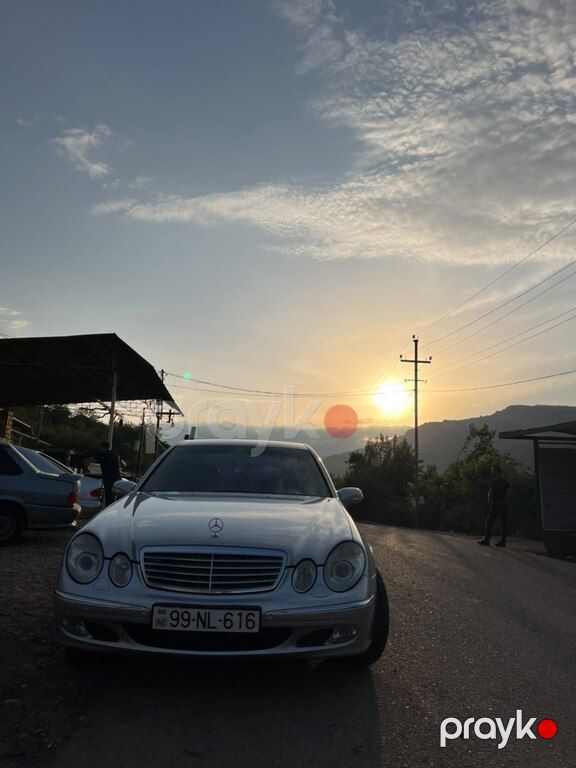 Mercedes E 240, 2.6 L, 2004 il, 289 000 km — Avtomobillər, Şəmkir (11)