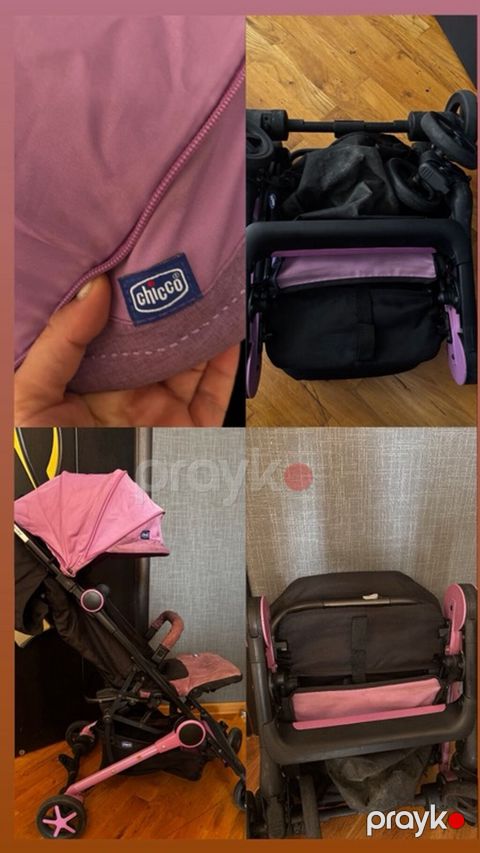 Chicco uşaq arabası – kompakt və yüngül “umbrella” tip — Bakı