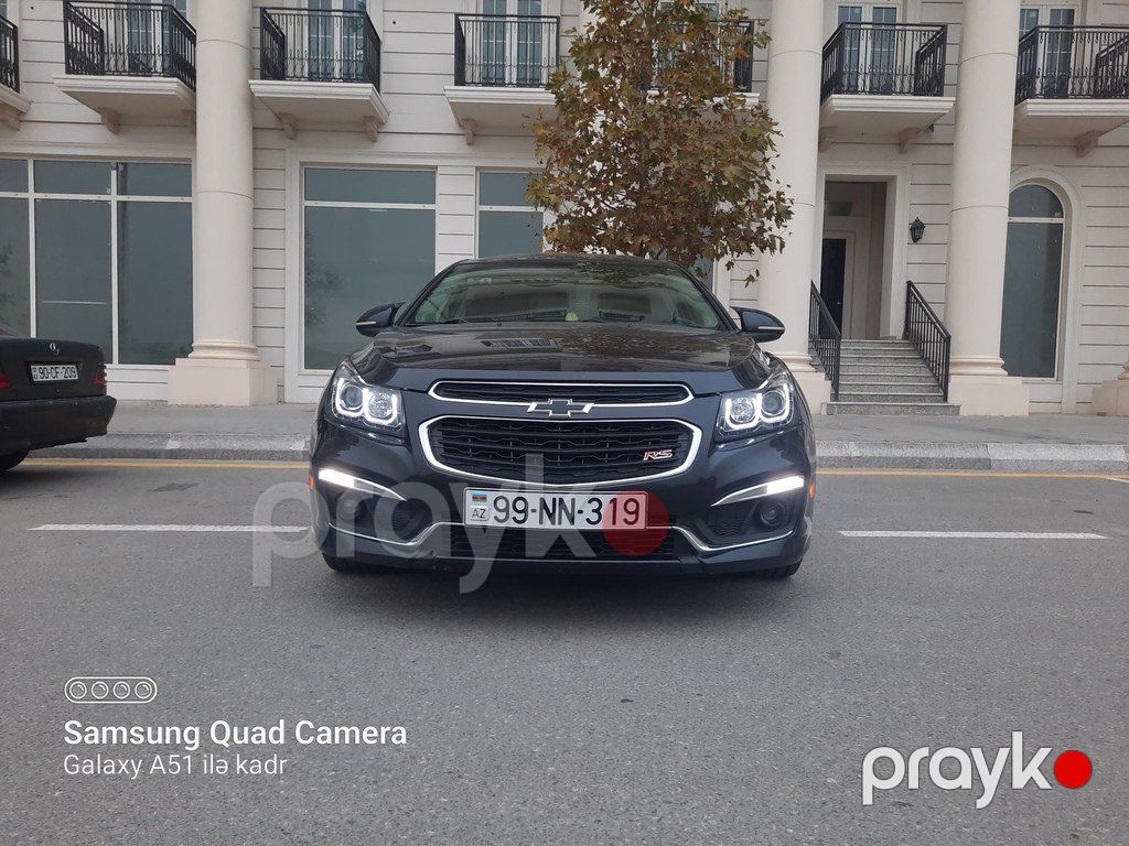 Chevrolet Cruze, 1.4 L, 2015 il, 330 000 km — Avtomobillər, Bakı (8)