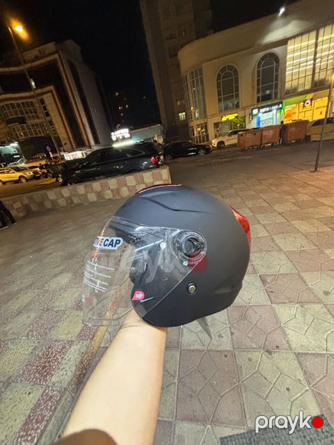 Motodəbilən qoruyucu dəbilqə – Davıd Protective Cap - Açıq tip — Bakı
