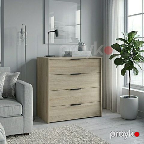Komod MB, laminat, sonoma, 80x80x40 sm — Bakı