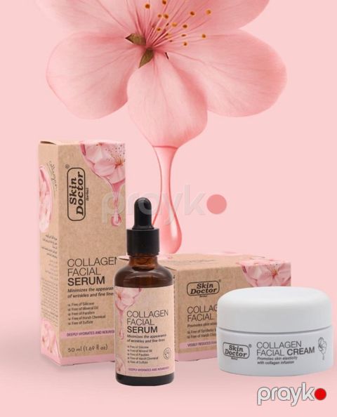 Üz kremi kollagenli dəst, 50 ml + 50 ml, Dubay - AR_SD5050 — Bakı