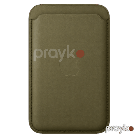 Apple IPhone Wallet with MagSafe FineWoven MK9K4ZMA Dark Olive — Bakı