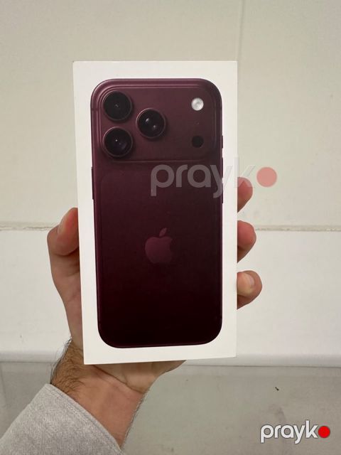 Apple iPhone 18 Pro Burgundy 256GB/12GB — Bakı
