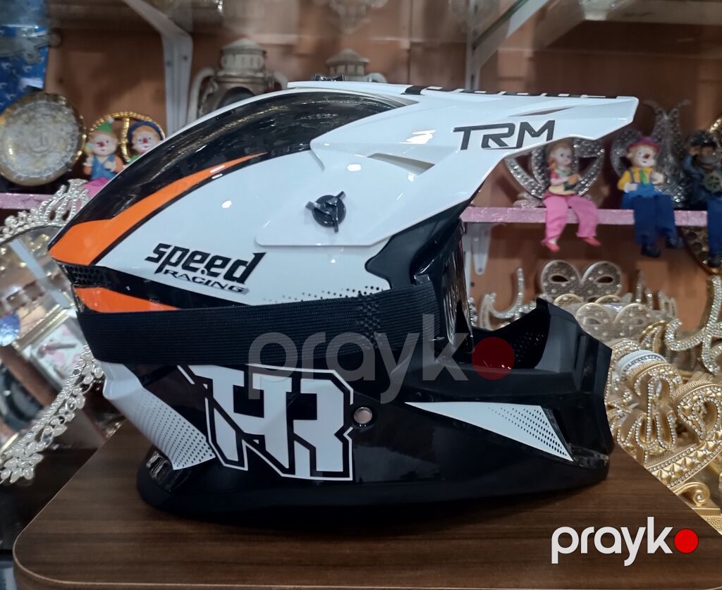 TRM Kros Kaskalar 75-azn “Speed Racing” off-road/dirt bike kaskı + — Motosiklet geyimi, Bakı (3)