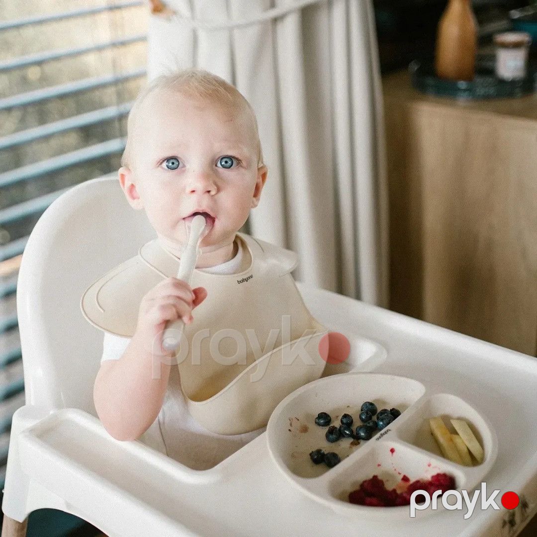 Döşlük Babyono 1639/02, silikon, 6+ ay, bej — Mallar, Bakı (2)