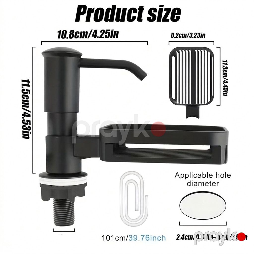 Sabun dispenseri No brand 1000 ml ABS plastik — Mallar, Bakı (3)