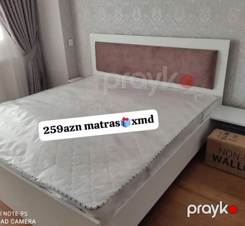 Ortopedik matras - Ölçü: ikinəfərlik çarpayılar üçün uyğun (şəkildə — Bakı