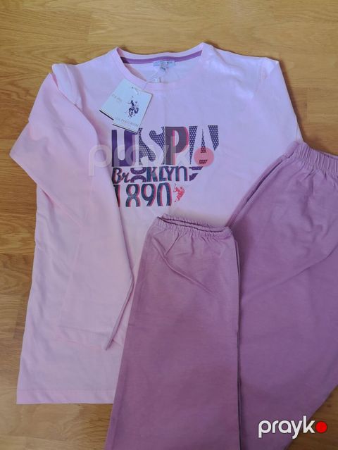 U.S. Polo Assn. qız uşağı üçün pijama dəsti - Brend: U.S. Polo Assn — Bakı