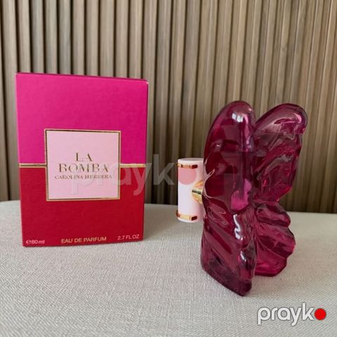 La bomba parfum 80ml Dubay istehsalidi qaliciliqi 10.12 saatdi — Bakı