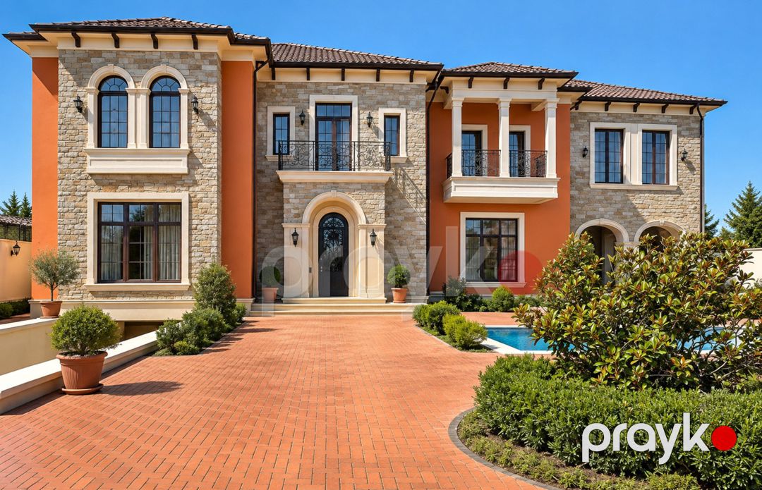 Satılır 6 otaqlı həyət evi/bağ evi 500 m² — Ev, villa, Bakı (4)