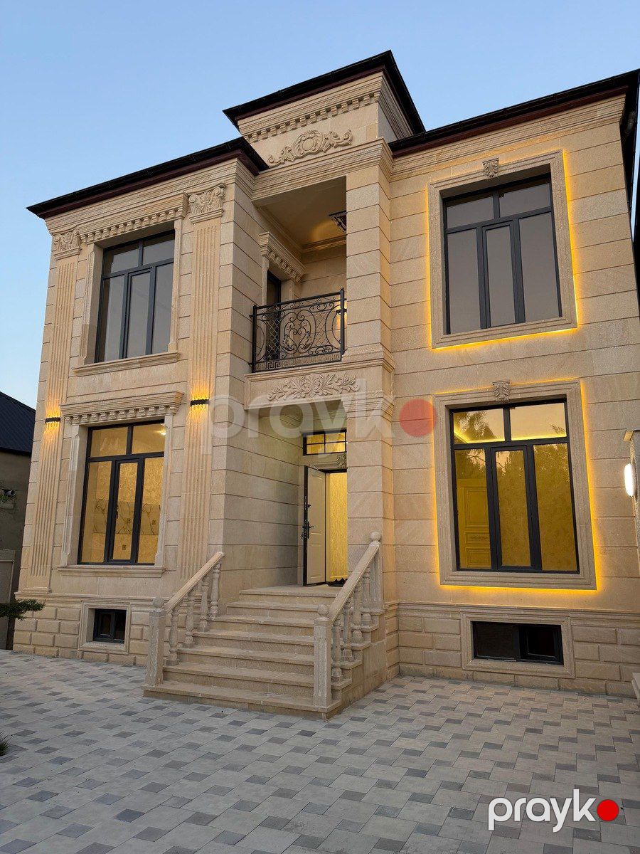 Satılır 6 otaqlı həyət evi/bağ evi 320 m² — Ev, villa, Bakı (2)