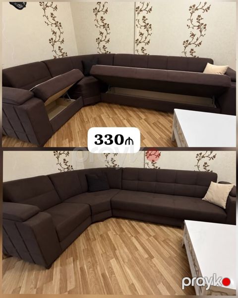 *330₼ Künc divan Satılır*‼ Açılır baza var ÜNVAN:-əhmədli — Bakı