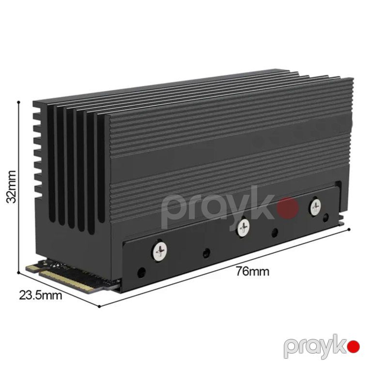 M2 SSD NVMe Soyutma Radiator Heatsink — Kompüterlər və noutbuklar, Sumqayıt (4)