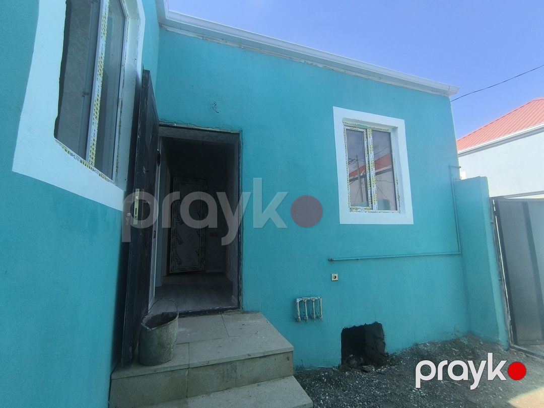 Satılır 3 otaqlı həyət evi/bağ evi 70 m² — Ev, villa, Bakı (3)