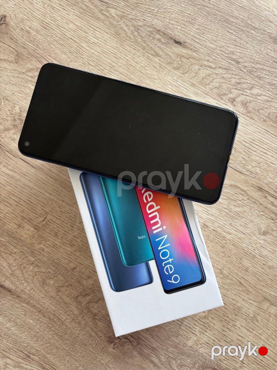 Xiaomi Redmi Note 9 Midnight Gray 128GB/4GB — Smartfonlar, Bakı (2)