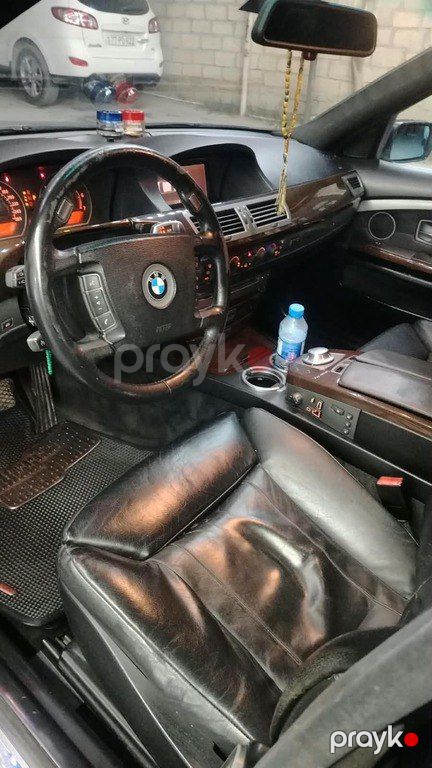 BMW 745, 4.4 L, 2002 il, 350 000 km — Avtomobillər, Bakı (7)