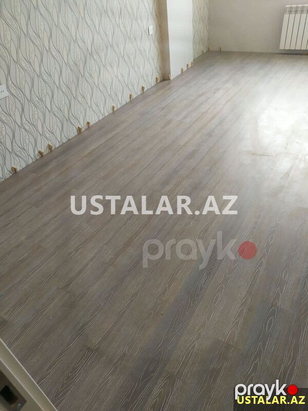 razilasma yolu ilə parket laminat və s — Döşəmə və tavan işləri, Bakı (2)
