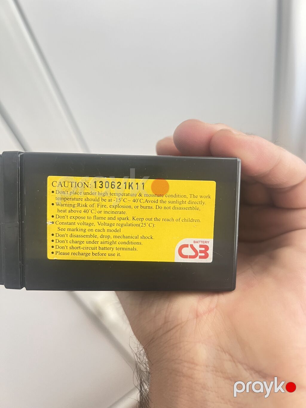 CSB Battery HR 1224W F2F1 qurğuşun-turşulu, möhürlənmiş (Sealed Lead — UPS, Bakı (6)