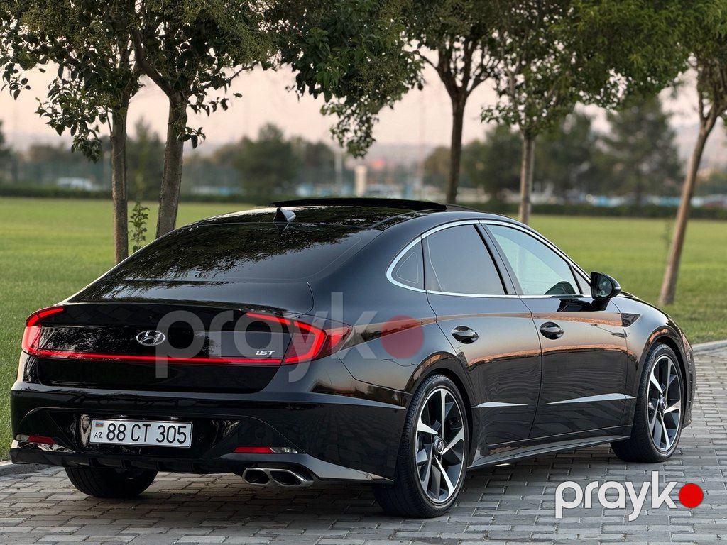Hyundai Sonata, 1.6 L, 2021 il, 51 000 km — Avtomobillər, Bakı (5)