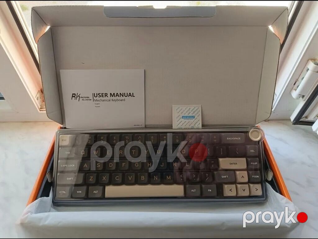Mechanical keyboard Royal Kludge R65 65% Phantom Black Ideal — Klaviaturalar və siçanlar, Bakı (2)