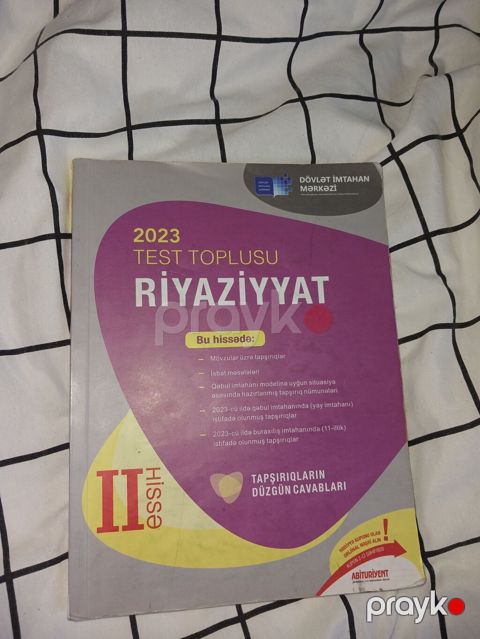 Riyaziyyat 11-ci sinif, 2023 il — Bakı