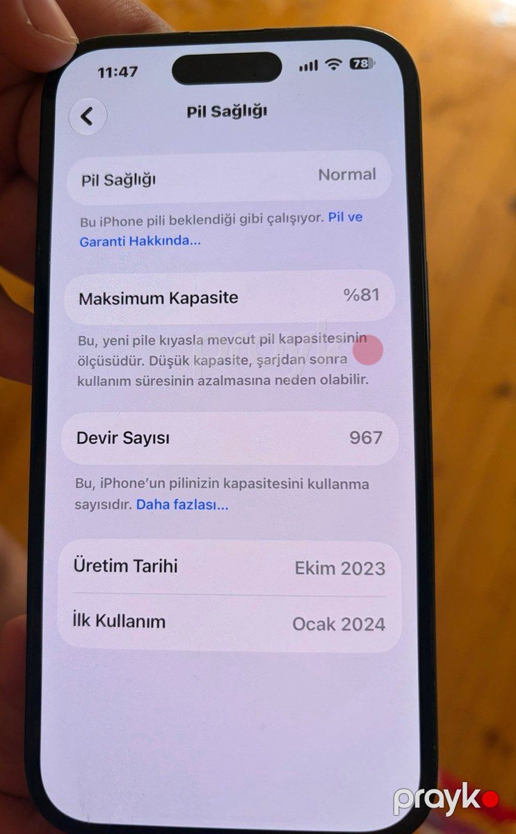Apple iPhone 15 Black 128GB/6GB — Smartfonlar, Bakı (3)