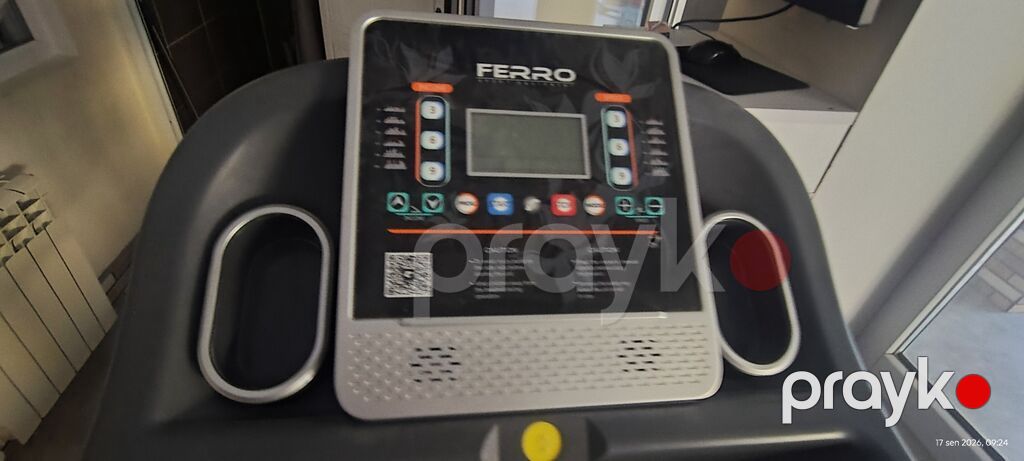 Ferro Fitness elektrik qaçış trenajoru Xüsusiyyətlər: - Marka/model — Koşu simulyatorları, Masazır (4)