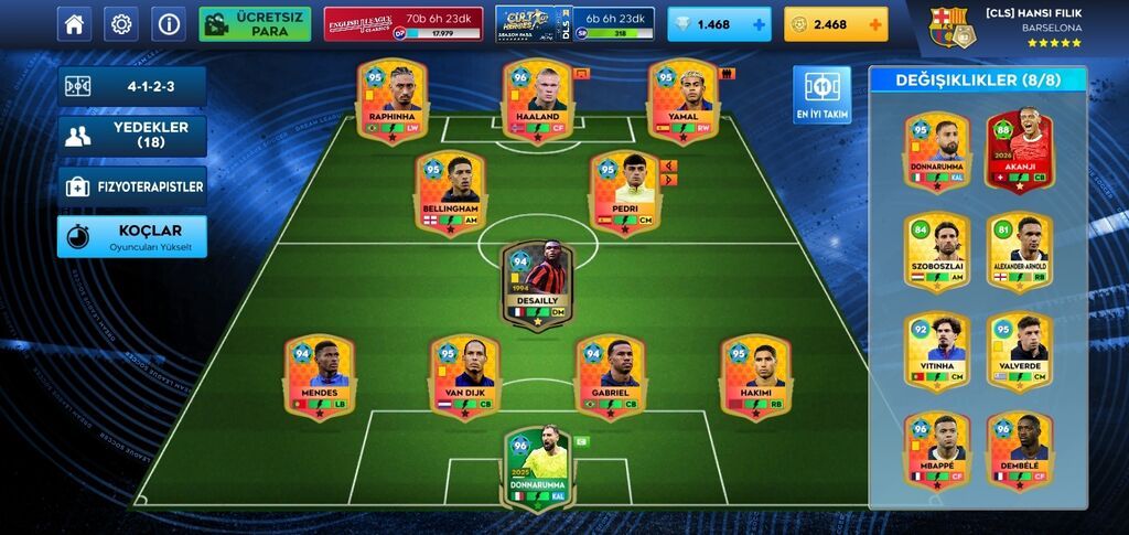 Oyun hesabı – Dream League Soccer (DLS) - Klub: Barcelona emblemi ilə — Elektronika, Lerik (2)