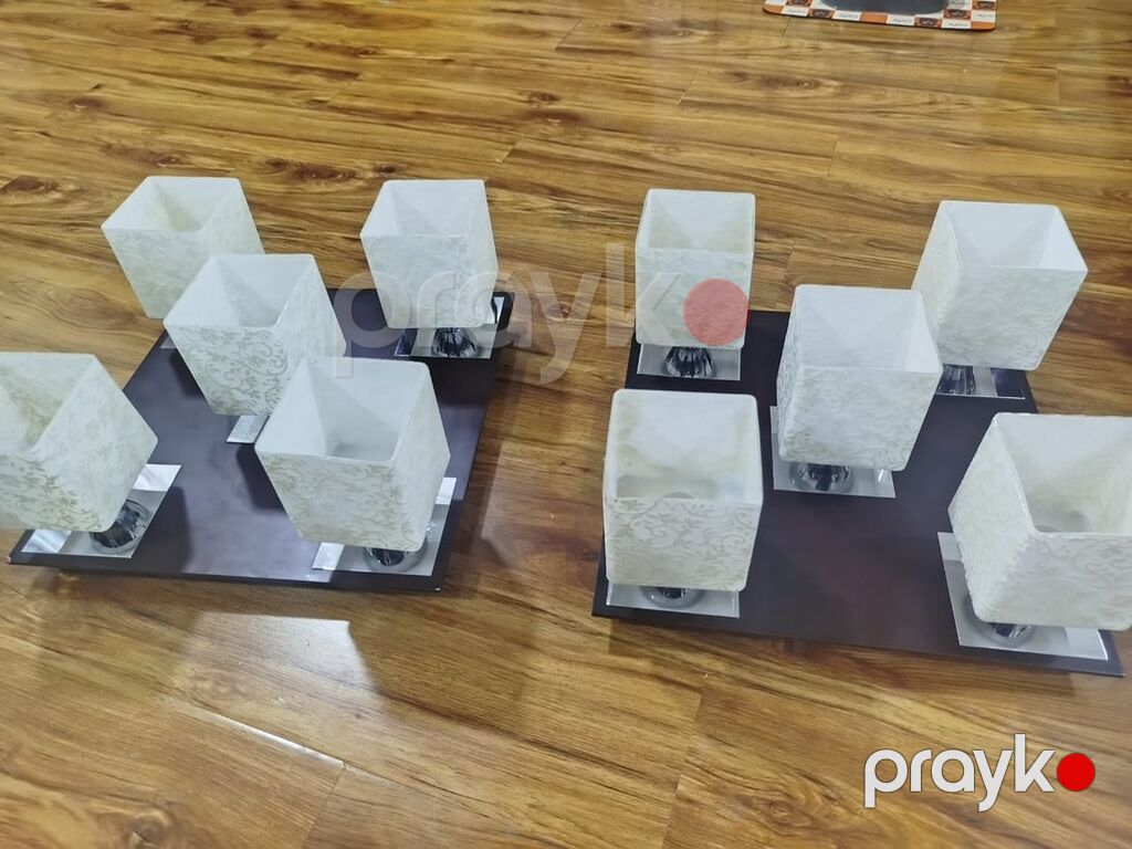 Çılçıraq, 6 lampa, Metal — Tavan is?qlar? v? cilc?raqlar, Bakı (3)
