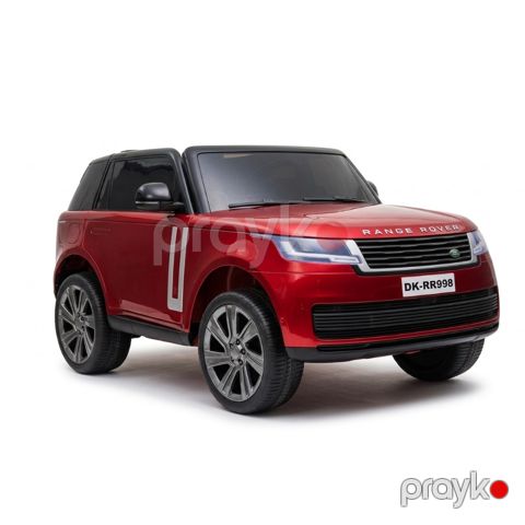 Uşaq elektrik avtomobili Range_Rover, qırmızı — Bakı
