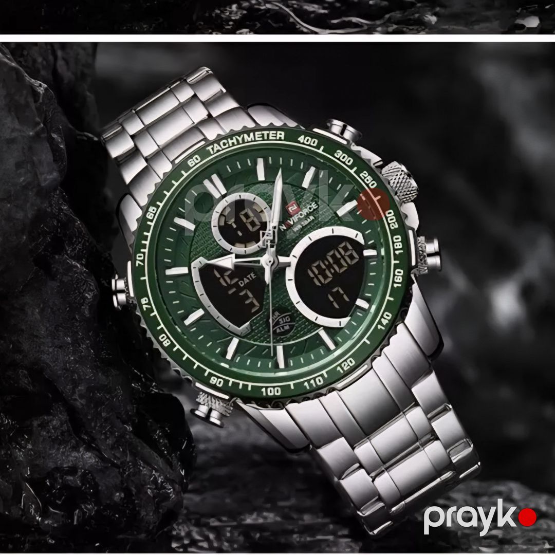 Kişi qol saatı Naviforce, qara AA9182 — Mallar, Bakı (2)
