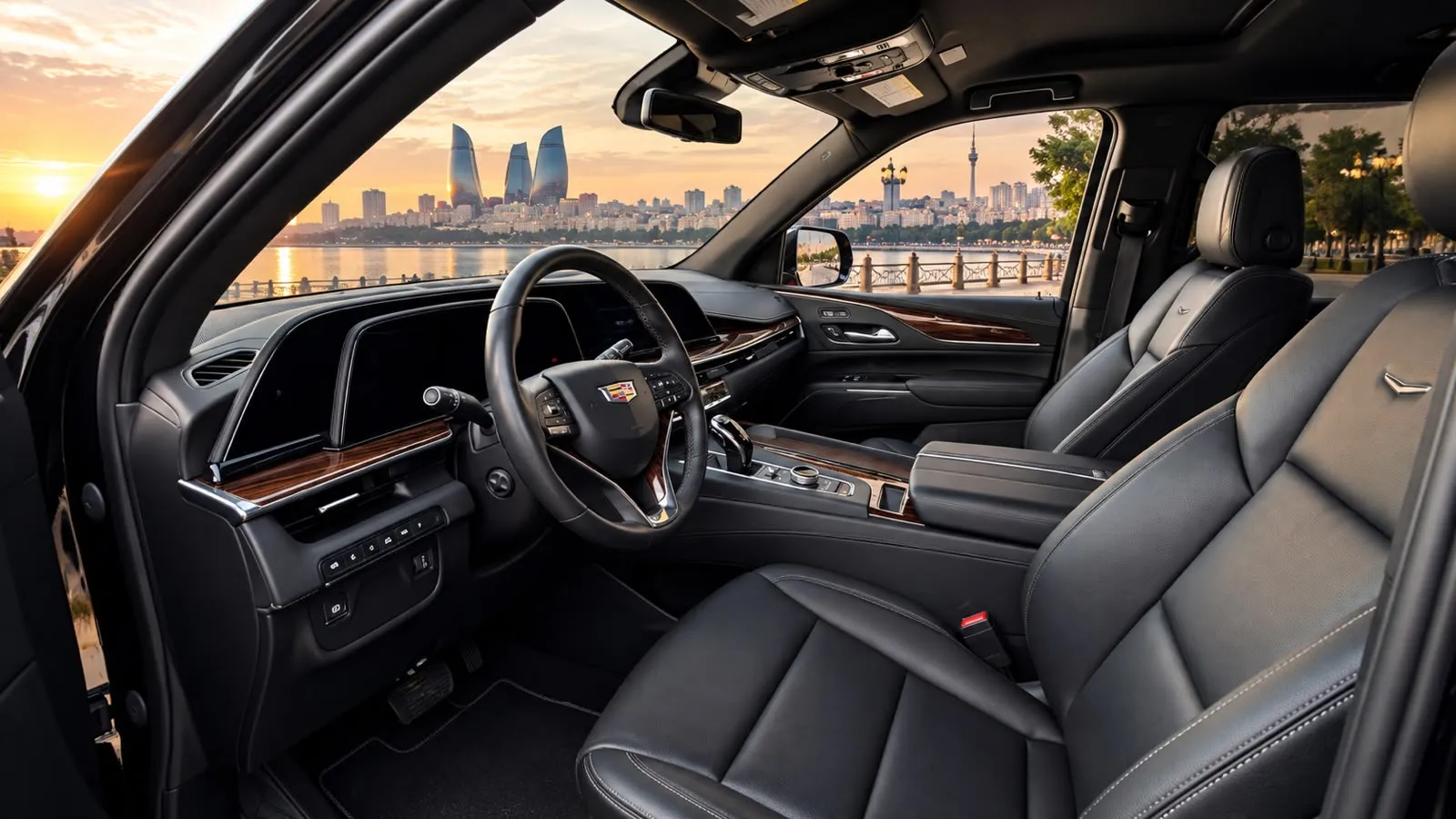 Cadillac Escalade 2025 — gündəlik icarə — Minik avtomobili icarəsi, Bakı (4)