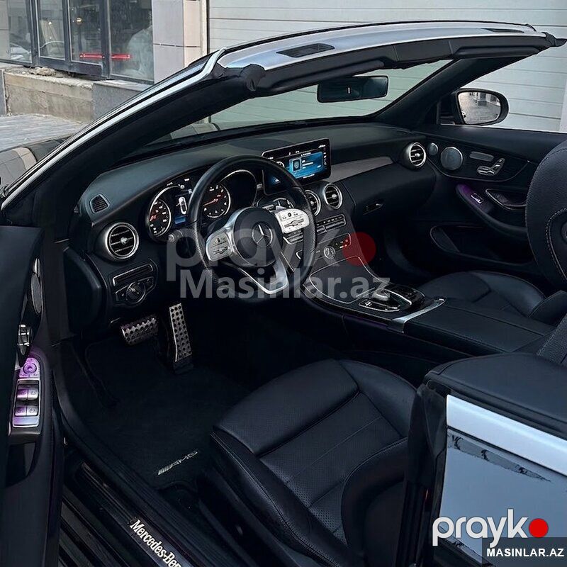 Mercedes Cclass, 2019 il — Minik avtomobili icarəsi, Bakı (4)