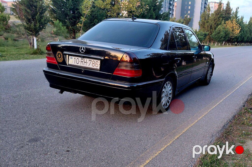 Mercedes C 180, 1.8 L, 1998 il, 239 601 km — Avtomobillər, Bakı (2)