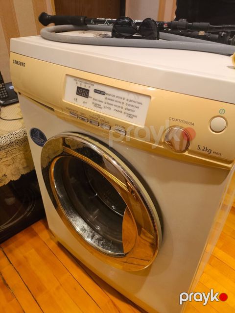 Samsung önyükləməli paltaryuyan maşın - Model xətti: R1033 (paneldə — Bakı