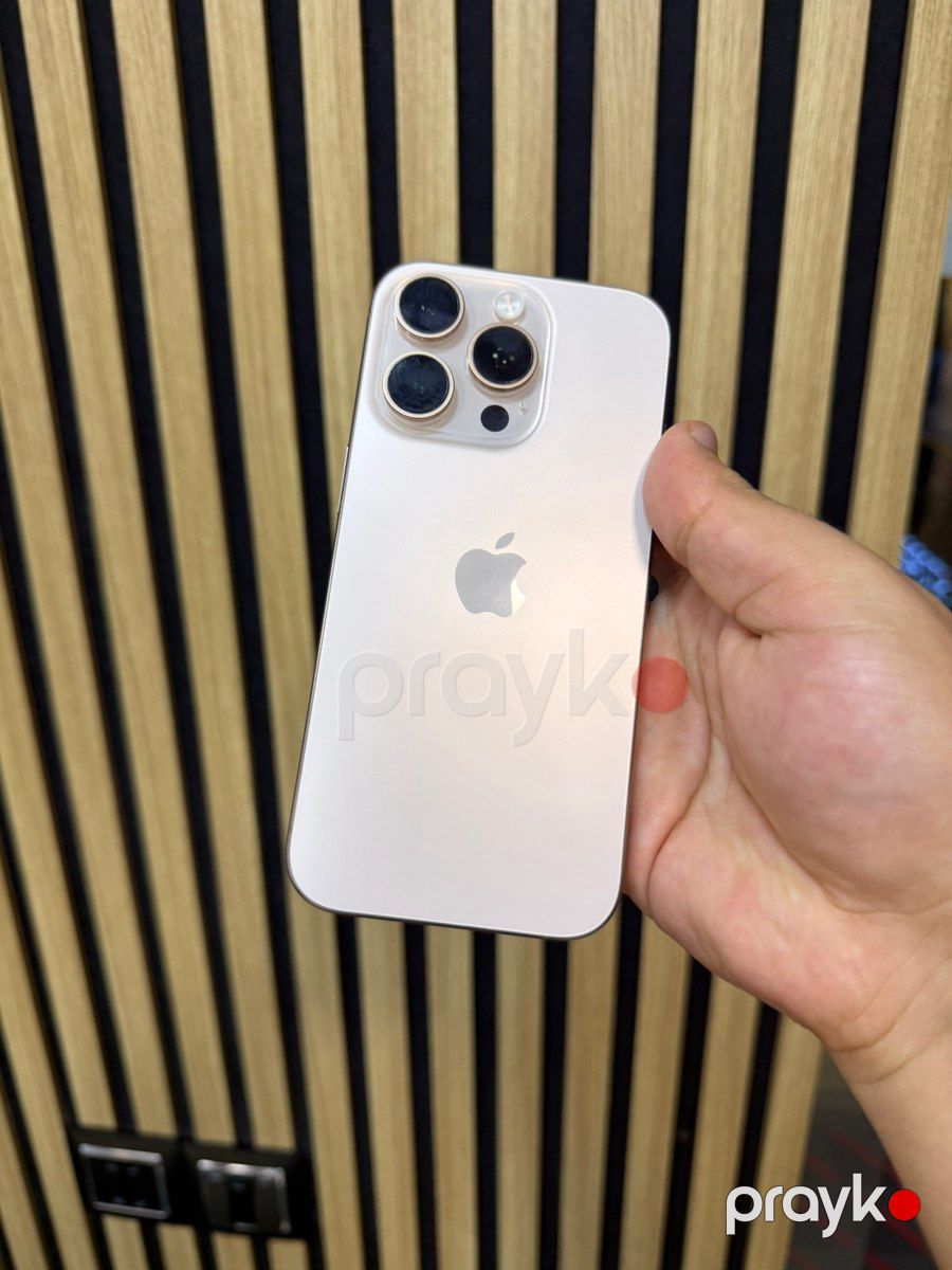 Apple iPhone 16 Pro Desert Titanium 128GB/8GB — Smartfonlar, Bakı (3)
