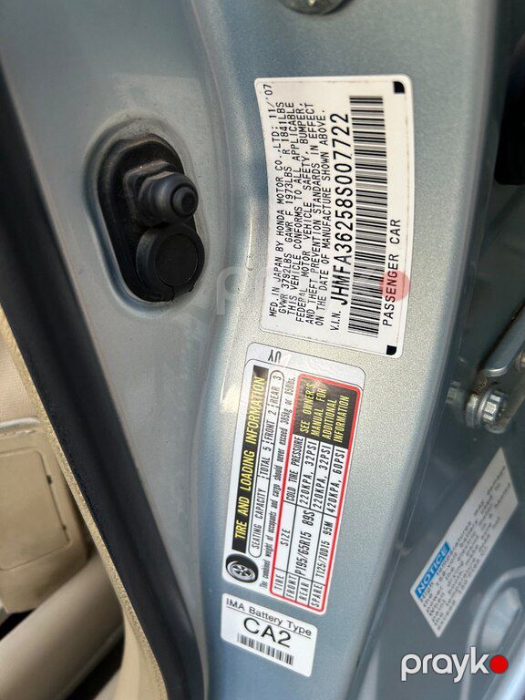 Honda Civic, 1.3 L, 0.9 kWh, 2008 il, 300 000 km — Avtomobillər, Sumqayıt (10)
