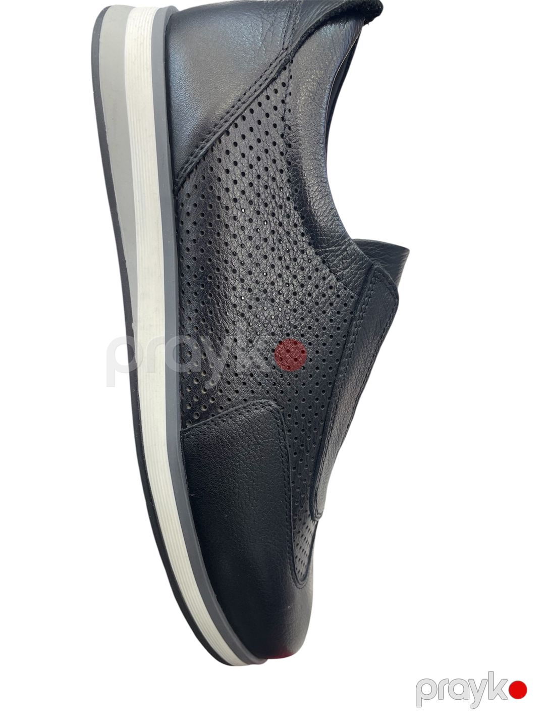 Sliponlar kişilər üçün 83968221, dəri, qara, ölçü 40 — Mallar, Bakı (3)