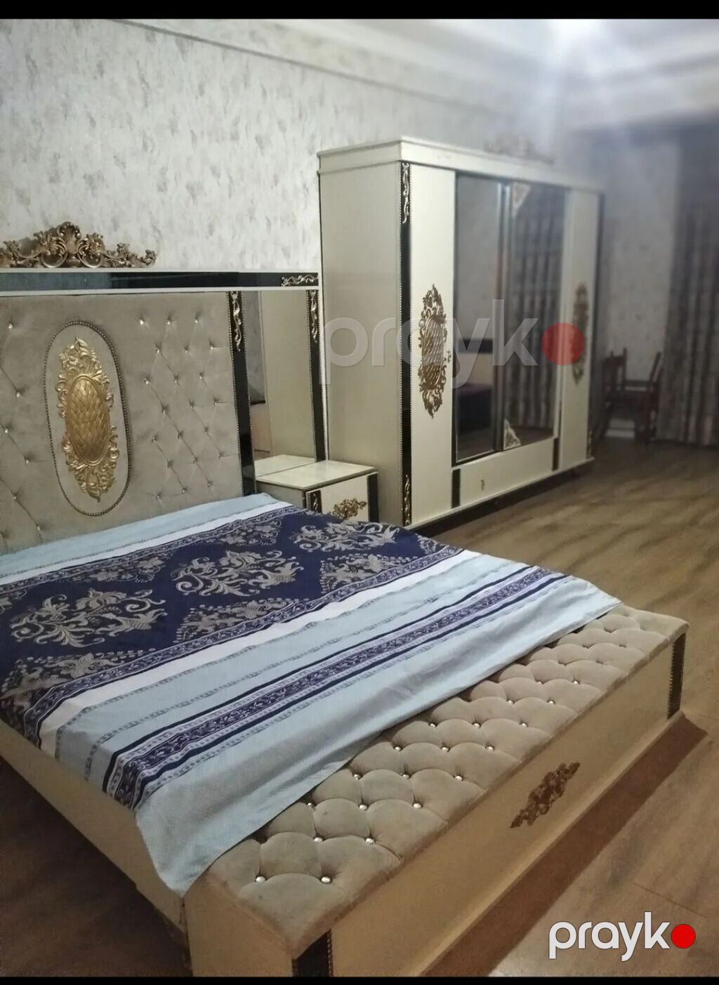 Kirayə üçün tam mebellı 2 otaqlı mənzil - Geniş yataq otağı: iri — Mənzil, Sumqayıt (2)