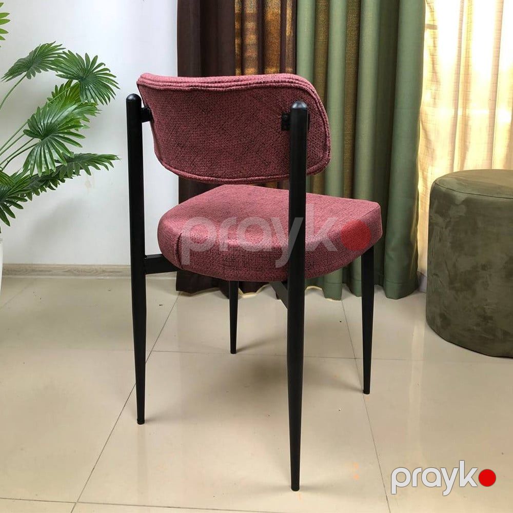 Stul Moka Standart, qırmızı, ağac/dəmir/parça, 46x46x84 sm, maksimal yüklənmə 180 kq, oturacaq hündürlüyü 45 sm - Delgroup1174 — Stullar, Bakı (3)