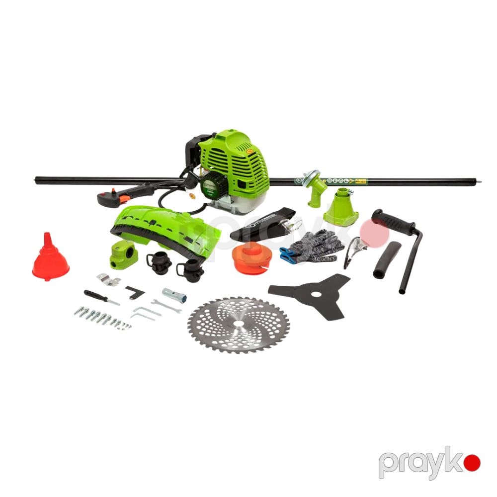 Benzinli otbiçən Uralmash 1E44F-5 6000 W — Mallar, Bakı (3)