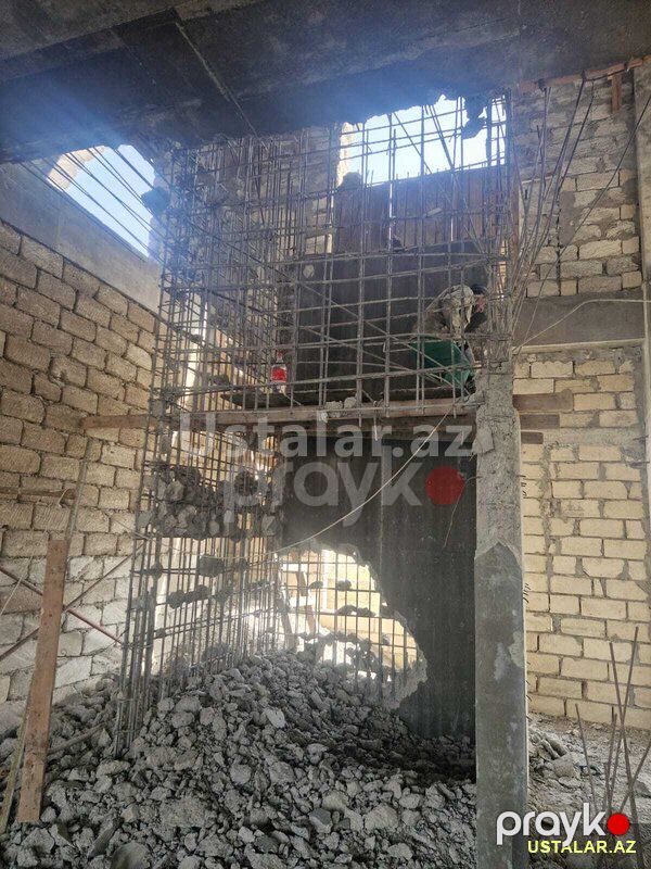 Söküntü işlərin görülməsi — Təmir və inşaat, Bakı (5)