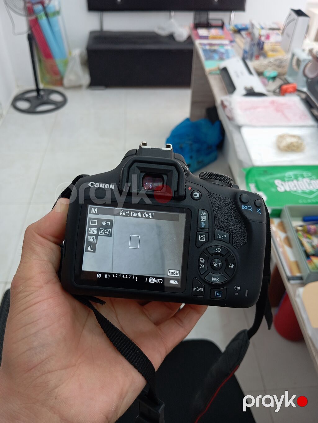 Canon EOS 2000D Dslr fotoaparat + EF-S 18-55mm IS II obyektiv — Fotoaparat, Digah (3)