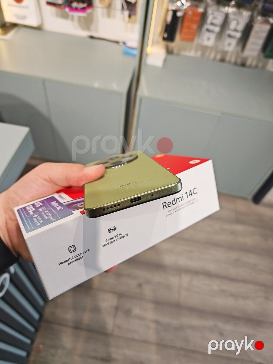 Xiaomi Redmi 14C Sage Green 128GB/8GB — Smartfonlar, Bakı (5)
