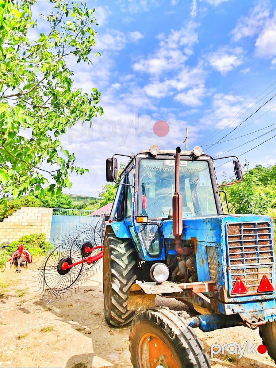 Traktor Belarus MTZ-80, 1990 il — Aqro texnikası, Şabran (2)