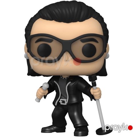 Fiqur Funko POP Rocks: U2 - Zoo TV - Bono, vinil, 10 sm, 3+ yaş — Bakı