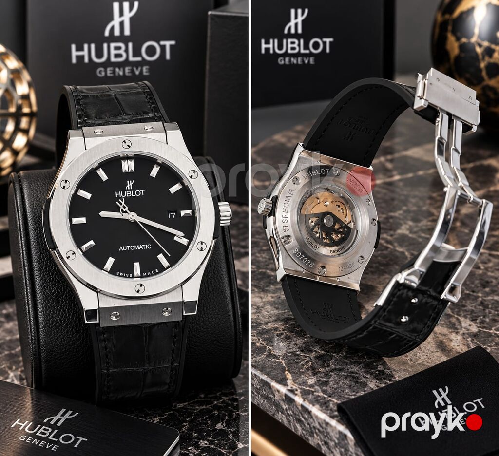 Yeni, Qol saatı, Hublot, rəng - Yaşıl — Qol saatları, Bakı (4)
